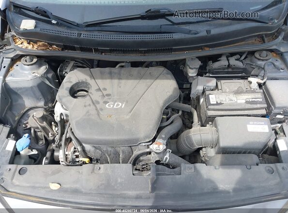 KMHCT5AE0GU268363 2016 HYUNDAI ACCENT Gray 