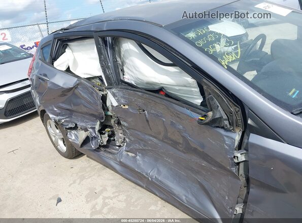 KMHCT5AE0GU268363 2016 HYUNDAI ACCENT Gray 