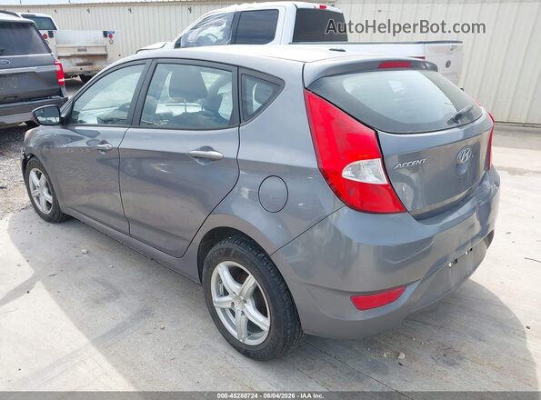 KMHCT5AE0GU268363 2016 HYUNDAI ACCENT Gray 