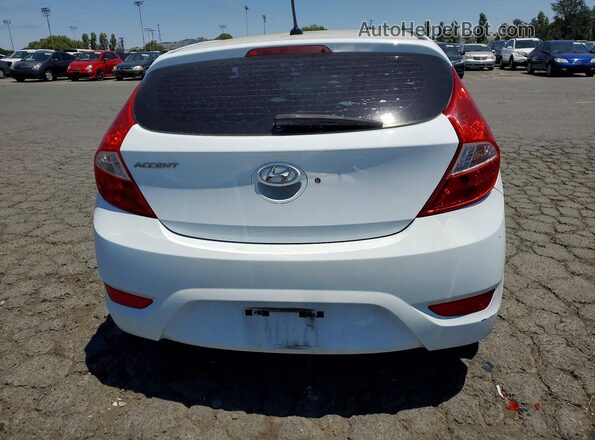 KMHCT5AE1GU242225 2016 HYUNDAI ACCENT White Vista trasera