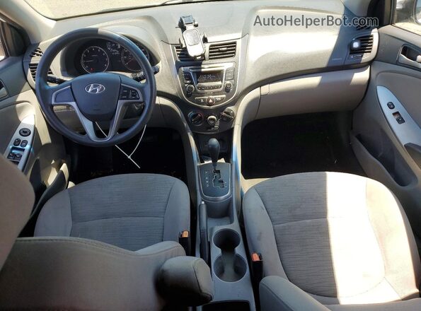 KMHCT5AE1GU242225 2016 HYUNDAI ACCENT White Vista del salpicadero