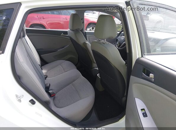 KMHCT5AE1GU262894 2016 HYUNDAI ACCENT White Widok naklejki z numerem VIN