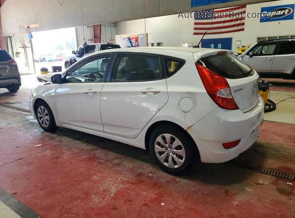 KMHCT5AE1HU311979 2017 HYUNDAI ACCENT White Rear left