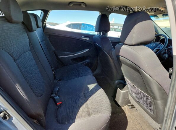 KMHCT5AE1HU364133 2017 HYUNDAI ACCENT Gray 