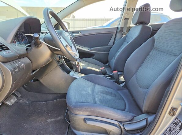 KMHCT5AE1HU364133 2017 HYUNDAI ACCENT Gray 