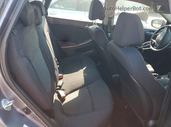 KMHCT5AE2HU313501 2017 HYUNDAI ACCENT Gray 