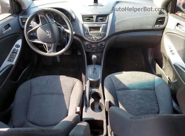 KMHCT5AE2HU313501 2017 HYUNDAI ACCENT Gray 