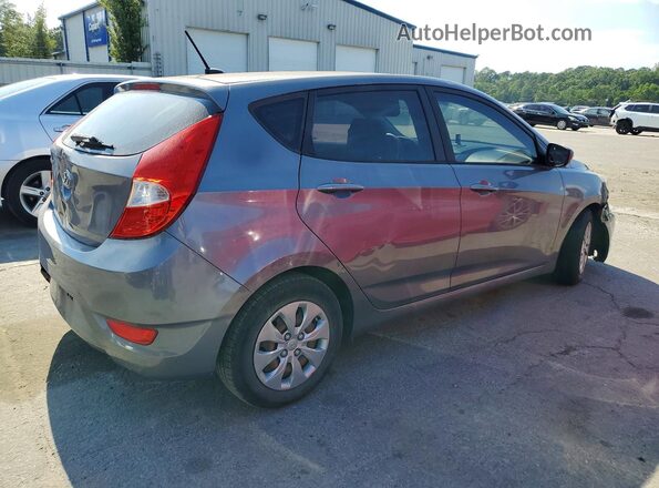 KMHCT5AE2HU313501 2017 HYUNDAI ACCENT Gray 
