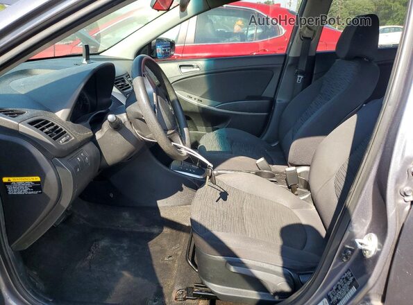 KMHCT5AE2HU313501 2017 HYUNDAI ACCENT Gray 