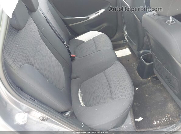 KMHCT5AE2HU319217 2017 HYUNDAI ACCENT Gray Vista de la etiqueta del VIN
