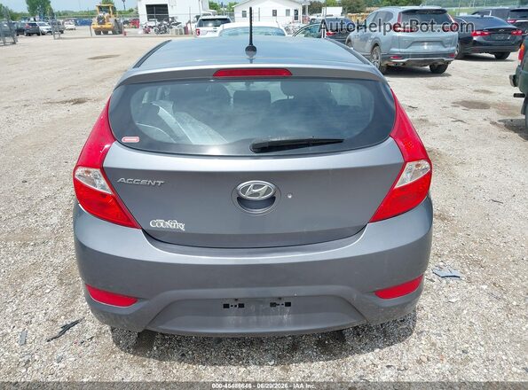 KMHCT5AE2HU319217 2017 HYUNDAI ACCENT Gray 