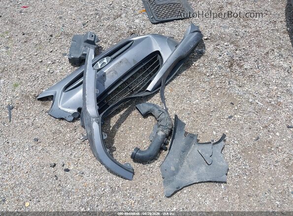 KMHCT5AE2HU319217 2017 HYUNDAI ACCENT Gray Vista del cuadro de instrumentos