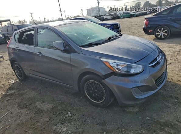 KMHCT5AE2HU319931 2017 HYUNDAI ACCENT Gray 