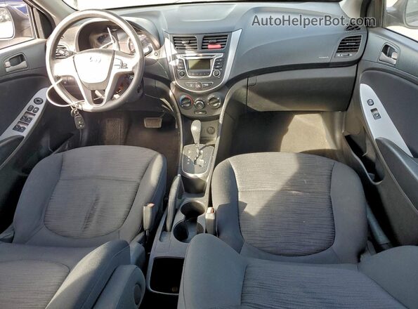 KMHCT5AE2HU319931 2017 HYUNDAI ACCENT Gray 