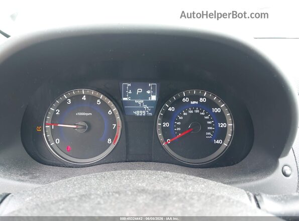 KMHCT5AE2HU357661 2017 HYUNDAI ACCENT Brown Вид задніх сидінь