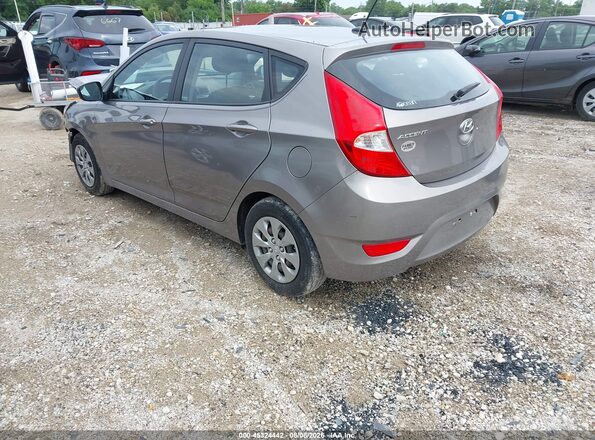 KMHCT5AE2HU357661 2017 HYUNDAI ACCENT Brown Задня ліва чверть