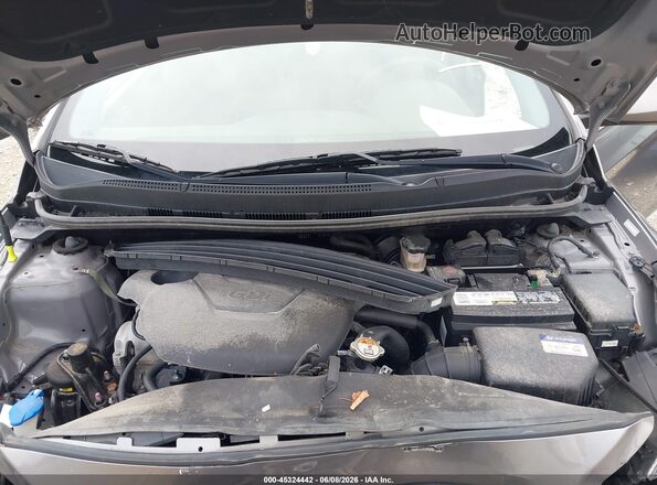 KMHCT5AE2HU357661 2017 HYUNDAI ACCENT Brown Вид ззаду