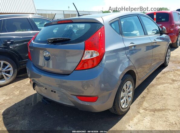 KMHCT5AE3GU244090 2016 HYUNDAI ACCENT Серый Задняя правая четверть