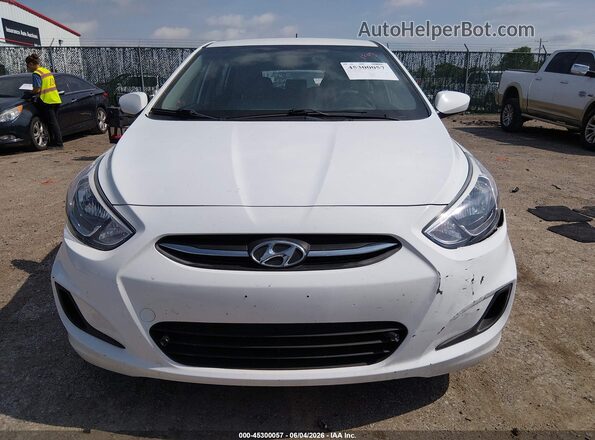 KMHCT5AE3GU285979 2016 HYUNDAI ACCENT White Սարքավորումների վահանակի տեսք