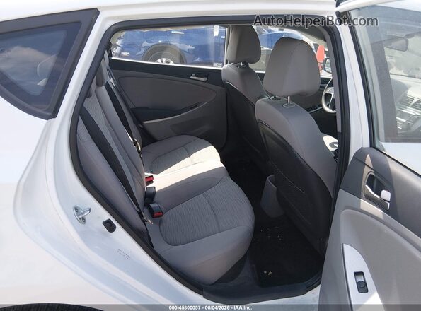 KMHCT5AE3GU285979 2016 HYUNDAI ACCENT White VIN կոդի պիտակի տեսք