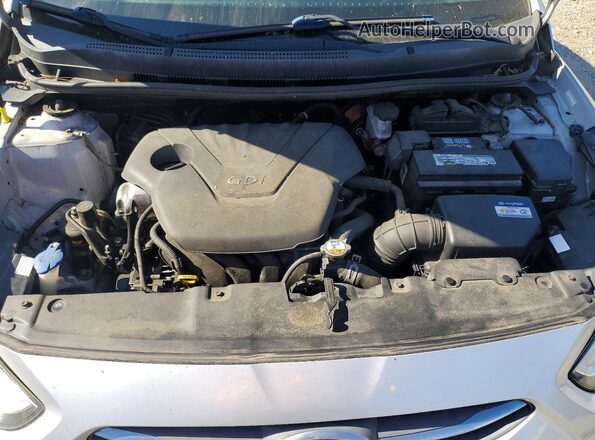 KMHCT5AE3GU288199 2016 HYUNDAI ACCENT Серебряный 