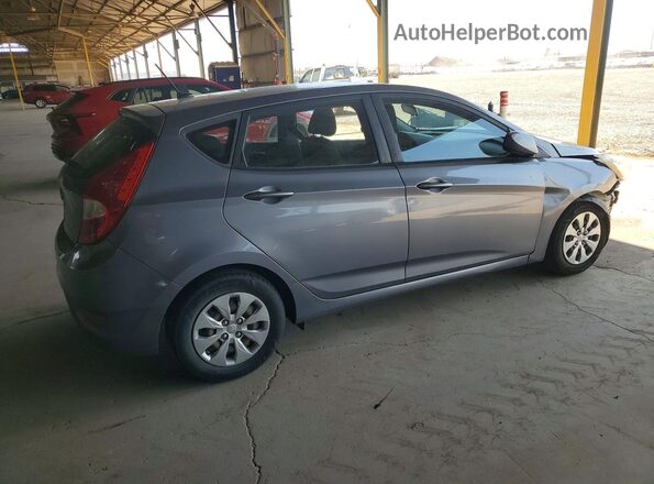 KMHCT5AE3HU318030 2017 HYUNDAI ACCENT Gray Rear right