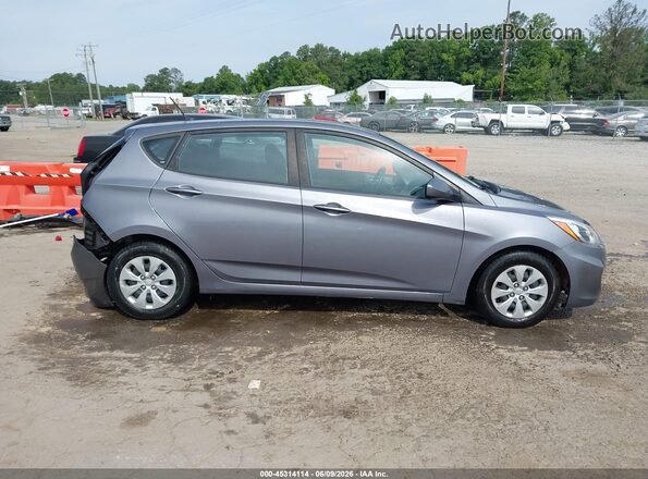 KMHCT5AE3HU342411 2017 HYUNDAI ACCENT Gray Սալոնի 360 աստիճան տեսք