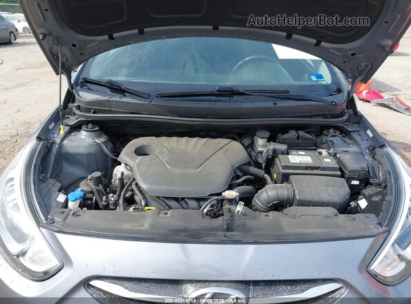 KMHCT5AE3HU342411 2017 HYUNDAI ACCENT Gray Հետևի տեսք