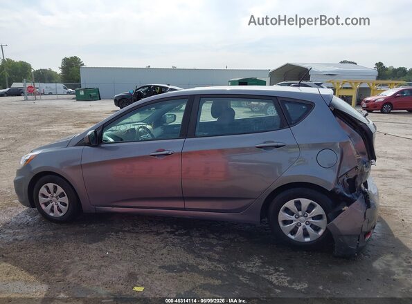 KMHCT5AE3HU342411 2017 HYUNDAI ACCENT Gray 