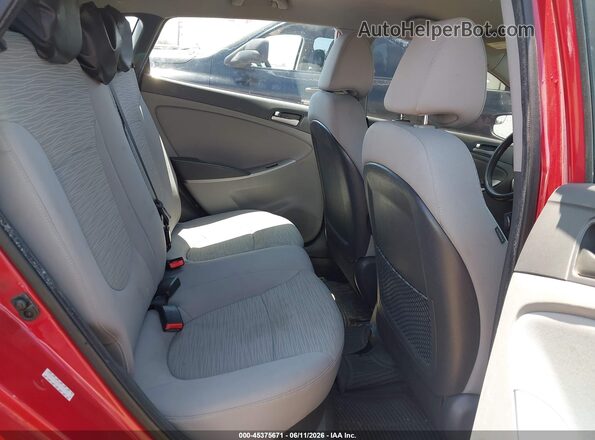 KMHCT5AE3HU351660 2017 HYUNDAI ACCENT Red Widok naklejki z numerem VIN