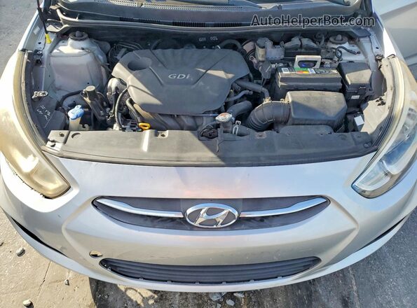 KMHCT5AE4GU287109 2016 HYUNDAI ACCENT Silver 