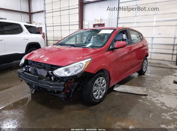 KMHCT5AE4HU341932 2017 HYUNDAI ACCENT Red Панорамний вид салону 360°