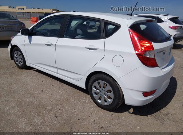 KMHCT5AE5GU287720 2016 HYUNDAI ACCENT White Trasero izquierdo