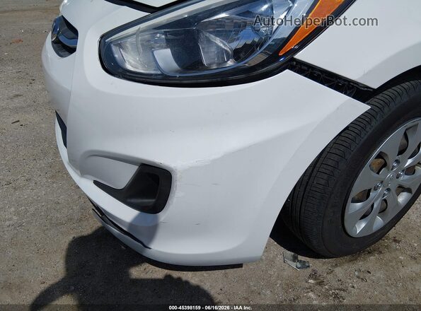 KMHCT5AE5GU287720 2016 HYUNDAI ACCENT White Vista frontal
