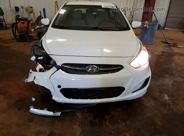 KMHCT5AE6GU252796 2016 HYUNDAI ACCENT White 