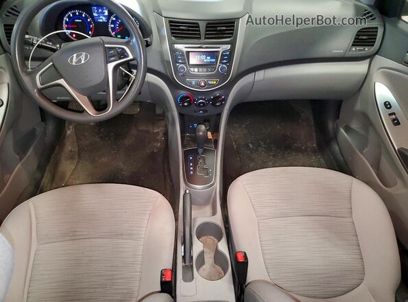 KMHCT5AE6GU252796 2016 HYUNDAI ACCENT White 