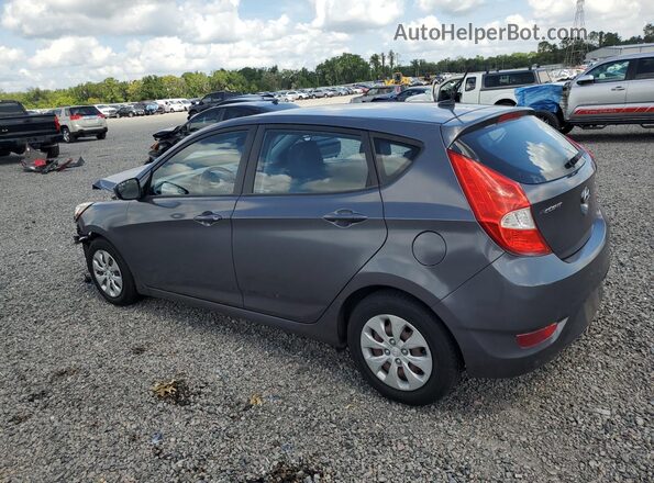 KMHCT5AE6GU255861 2016 HYUNDAI ACCENT Gray 