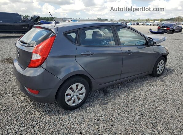 KMHCT5AE6GU255861 2016 HYUNDAI ACCENT Gray 