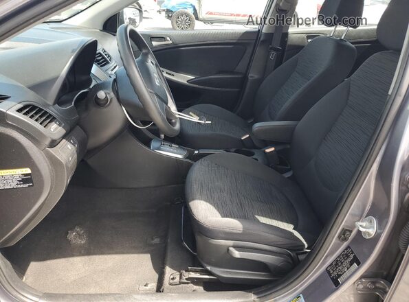 KMHCT5AE6GU255861 2016 HYUNDAI ACCENT Gray 