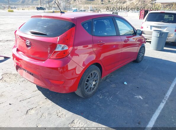 KMHCT5AE6GU262194 2016 HYUNDAI ACCENT Red Rear right