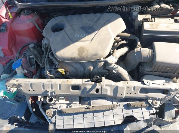 KMHCT5AE6GU262194 2016 HYUNDAI ACCENT Red Rear view