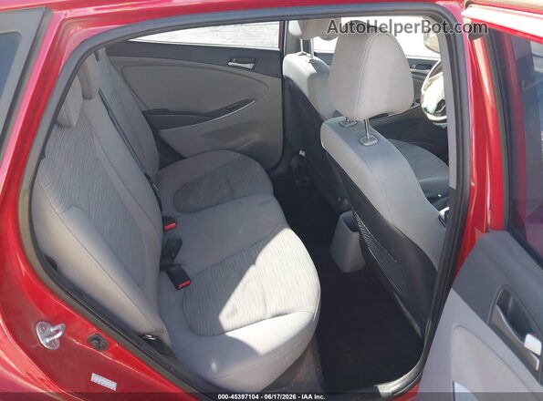 KMHCT5AE6GU262194 2016 HYUNDAI ACCENT Red VIN sticker view