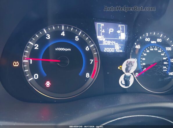 KMHCT5AE6HU319768 2017 HYUNDAI ACCENT Белый Вид задних сидений