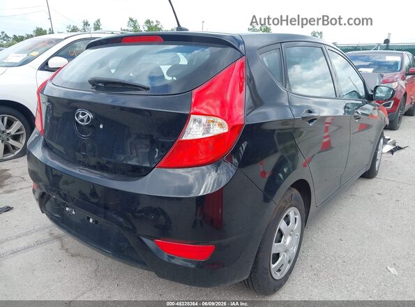 KMHCT5AE6HU355119 2017 HYUNDAI ACCENT Black 