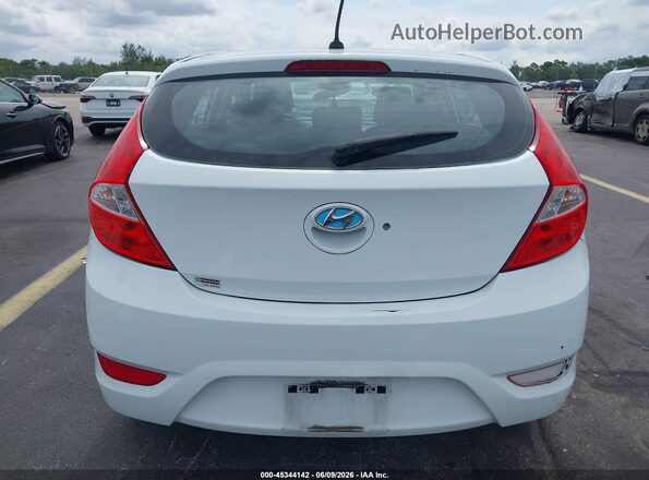 KMHCT5AE7GU248224 2016 HYUNDAI ACCENT White 