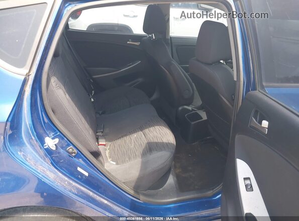 KMHCT5AE7GU263306 2016 HYUNDAI ACCENT Blue VIN კოდის სტიკერის ხედი