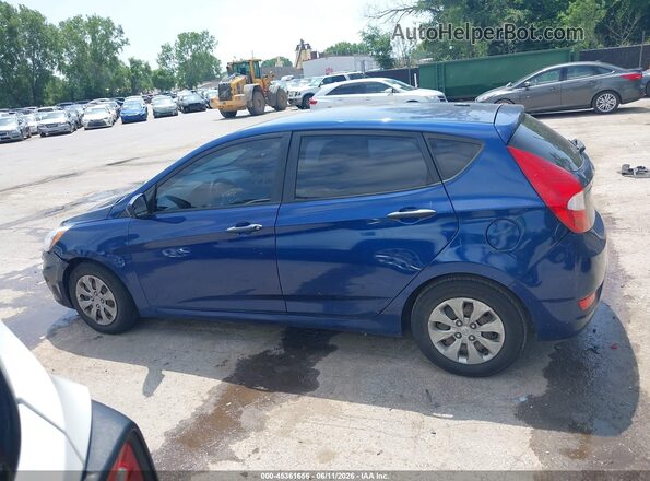 KMHCT5AE7GU263306 2016 HYUNDAI ACCENT Blue 