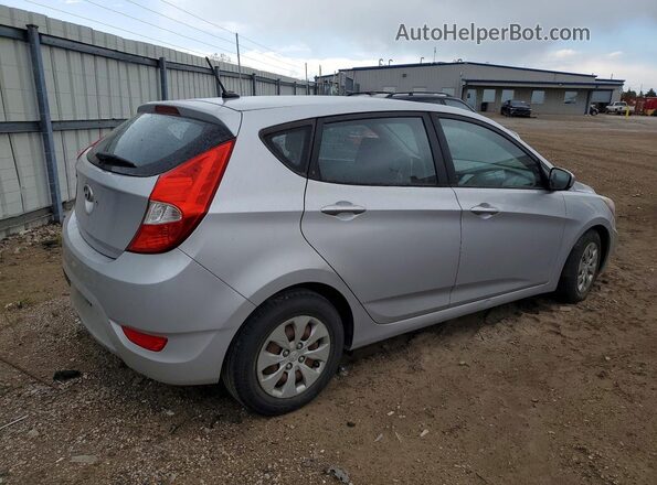 KMHCT5AE7GU274869 2016 HYUNDAI ACCENT Серебряный Задняя правая четверть