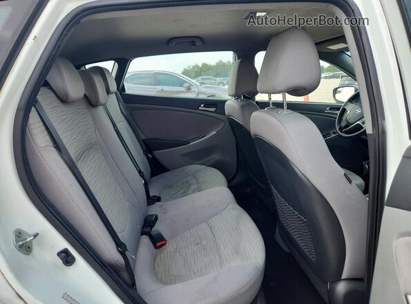 KMHCT5AE7GU275049 2016 HYUNDAI ACCENT White 