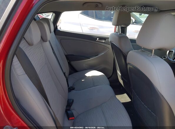 KMHCT5AE7HU364489 2017 HYUNDAI ACCENT Red 